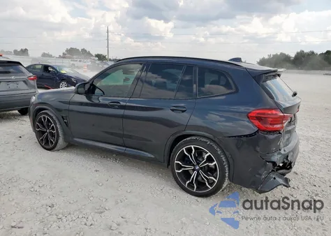 2021 BMW X3 M Competition z USA, uszkodzony, nr VIN 5YMTS0C08M9F87661